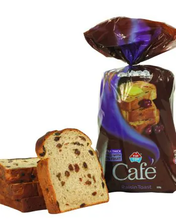 Super Thick Raisin Bread Sliced 650gm x 6pce (Tip Top)