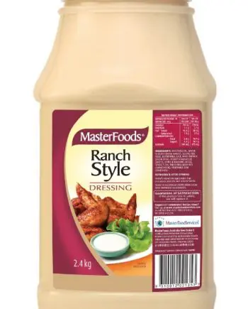 Ranch Dressing 2.4kg (Masterfoods)