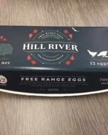 Free Range Eggs 700g 15 dozen Cater Pack - Hill River