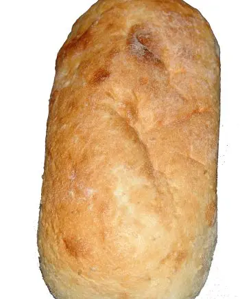 Turkish Oval White Bread Roll 130g x 30pce (Knead It)