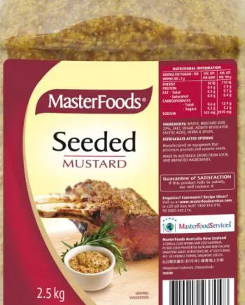 Seeded Mustard 2.5kg (Masterfoods)