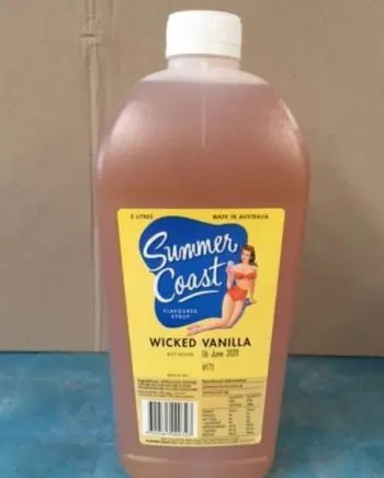 Wicked Vanilla Topping ( Summer Coast 3L )