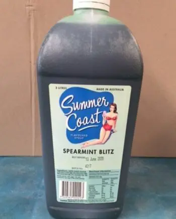 Spearmint Blitz Topping ( Summer Coast 3L )