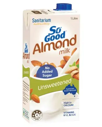 So Good Almond Milk 12x1L (Unsweetened)