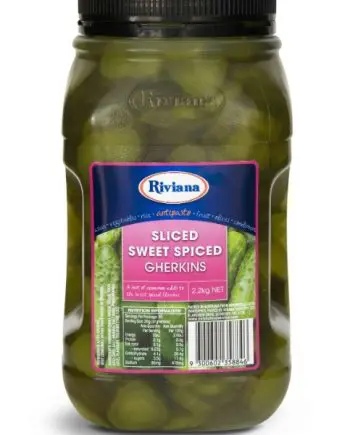 Sweet Sliced Gherkins ( Riviana 2.2 kg )