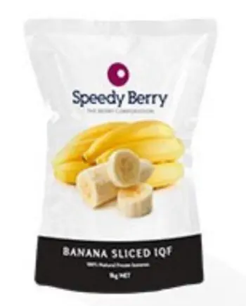 Banana Chunks 10 x 1kg Fozen