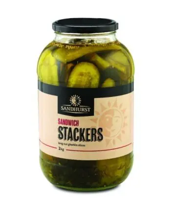 Gherkin Sandwich Stackers 2kg ( Sandhurst )