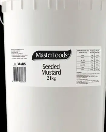 Seeded Mustard 21kg (Masterfoods)