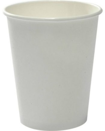 Hot Drink Cup White 8oz 1000pce - (Capri)