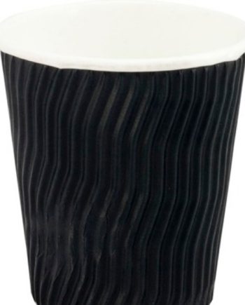 Hot Drink Cup Black 12oz Coolwave 500pce (Capri)