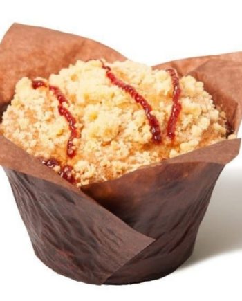 Raspberry and White Chocolate Muffins 8pce (Danish Patisserie)
