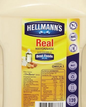Real Mayonnaise 2.4kg (Hellman's)