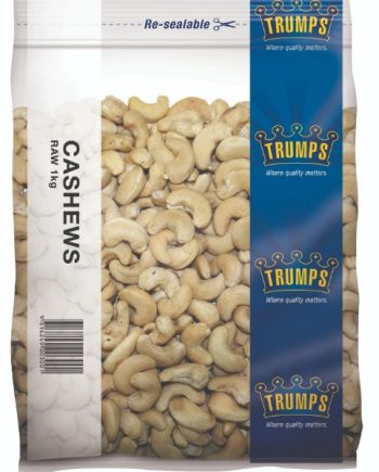 Raw Cashews 1kg (Trumps)