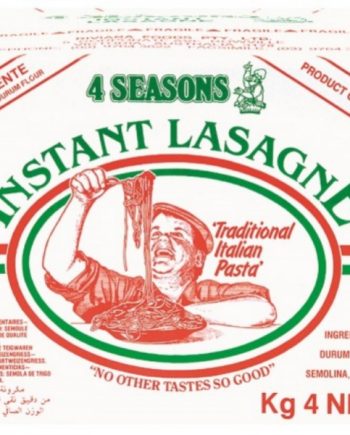 Lasagne Sheets 4kg (Four Seasons)