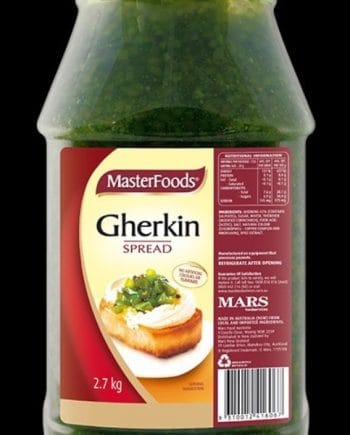 Gherkin Relish Spread 2.7kg ( Masterfoods )