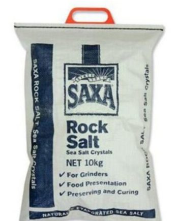 Rock Salt Crystals 10kg (Saxa)