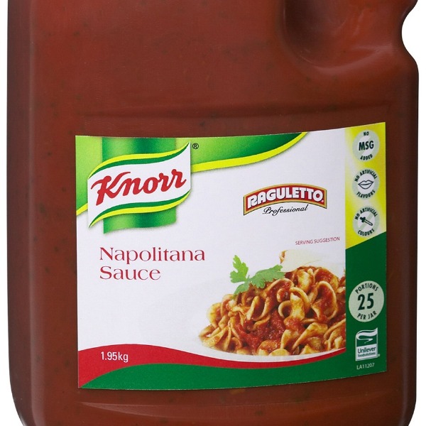 Napolitana Sauce 1.95kg (Raguletto) - Special Order ...