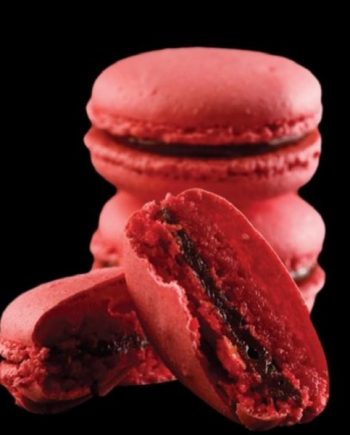 Raspberry Macarons 40pce (Cacao)