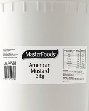 American Mustard 21kg (Masterfoods)