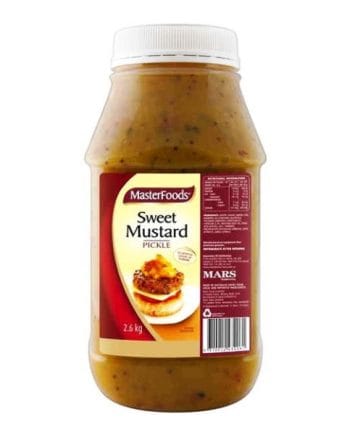 Sweet Mustard Pickles 2.6kg (Masterfoods)