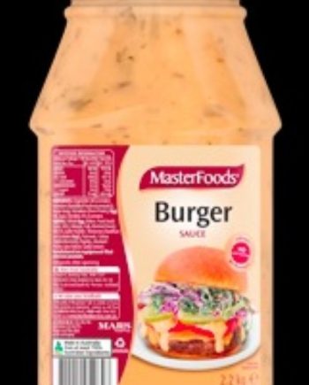 Burger Sauce 2.2kg (Masterfoods)