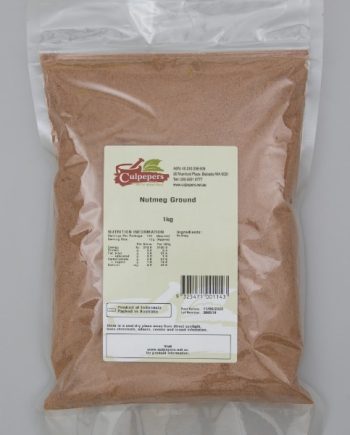 Ground Nutmeg 1kg (Culpepers) - Special Order Product