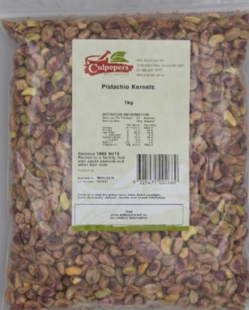 Pistachio Kernals 1kg (Culpepers)