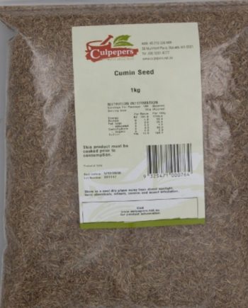 Cumin Seeds 1kg (Culpepers)