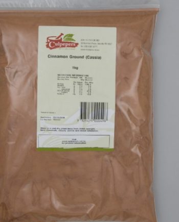 Cinnamon Ground 1kg ( Culpepers )